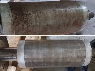 Очистка валів від іржі