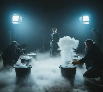 Сухий лід для спецефектів